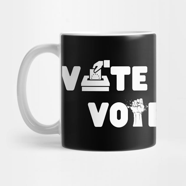 Election Day Vote Strong Vote hard by NomiCrafts